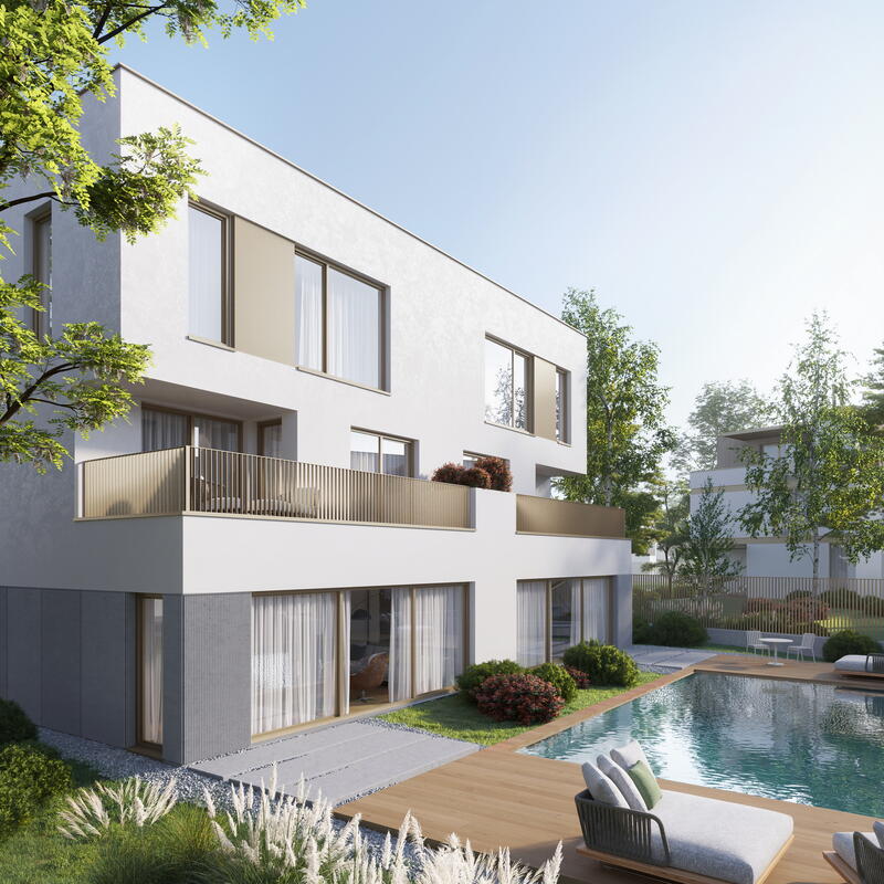 Primavera Development is developing 35 villas in the Green Lake residential project, in the north of Bucharest