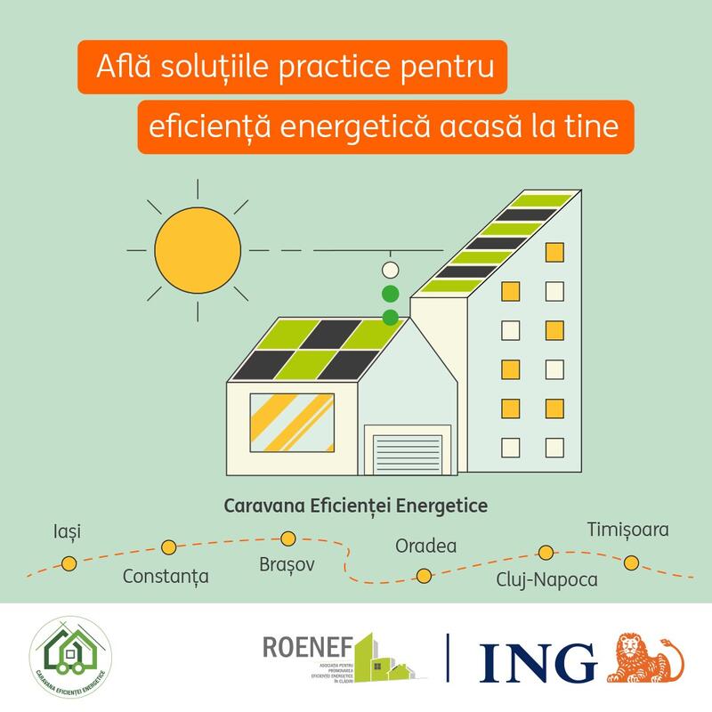 ROENEF, together with ING Bank Romania and local authorities, launches a national project dedicated to promoting energy efficiency in buildings ROENEF, together with ING Bank Romania and local authorities, launches a national project dedicated to promoting energy efficiency in buildings