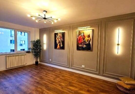 Apartment with 2 rooms and balcony, ultra-finished, in Calea Mosilor!